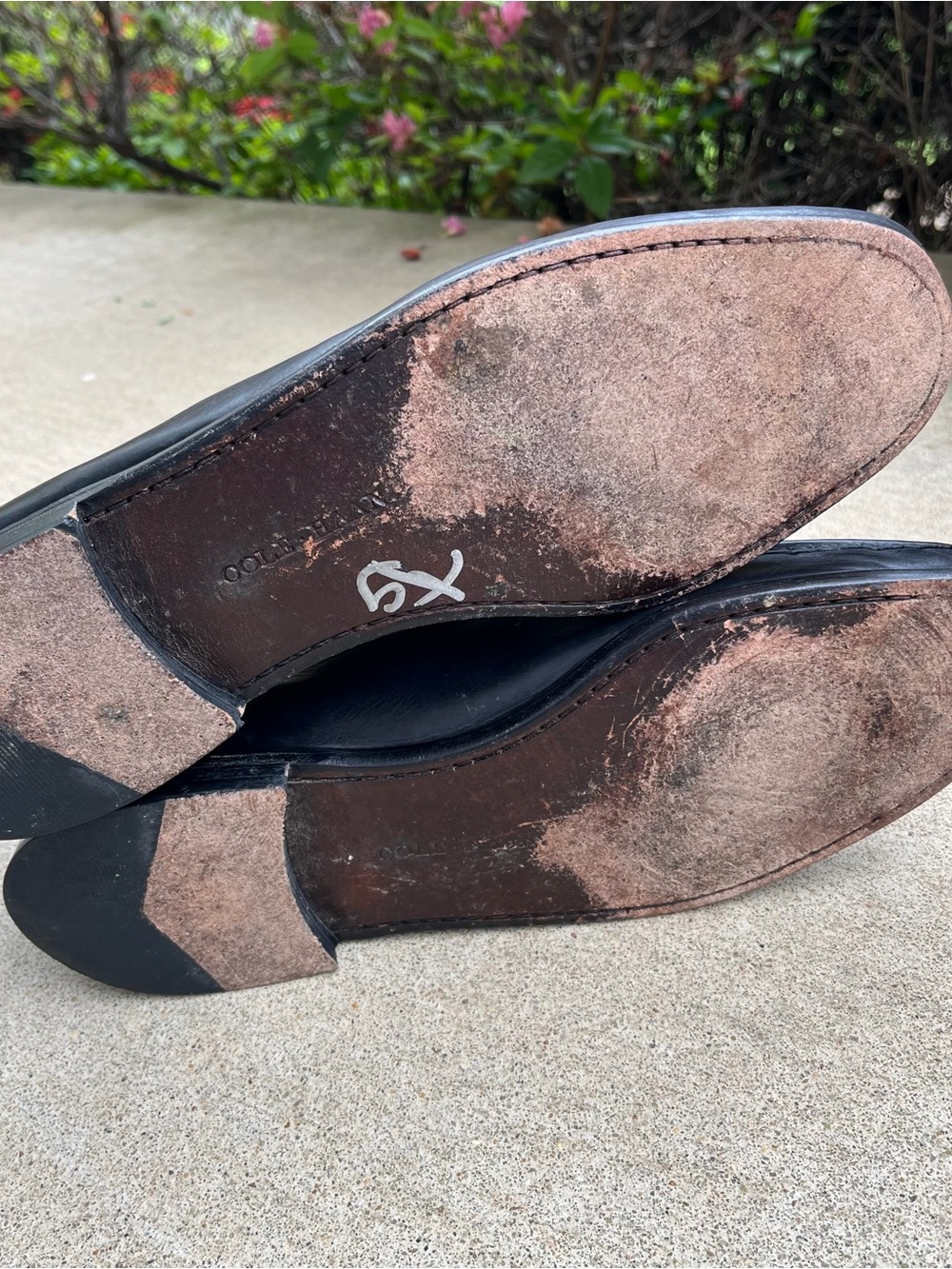 Cole Haan Bit Loafer Sz 11 D/M Fine Leather BLACK Mens Shoes CLASSIC Comfortable - Picture 7 of 7